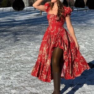 Selkie Ornament foxglove Dress